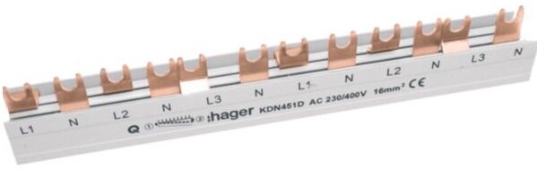 Fasebalk 3P+N Vork 16mm² 80A 12M Fasebalk 3P+N Vork 16mm² 80A 12M
