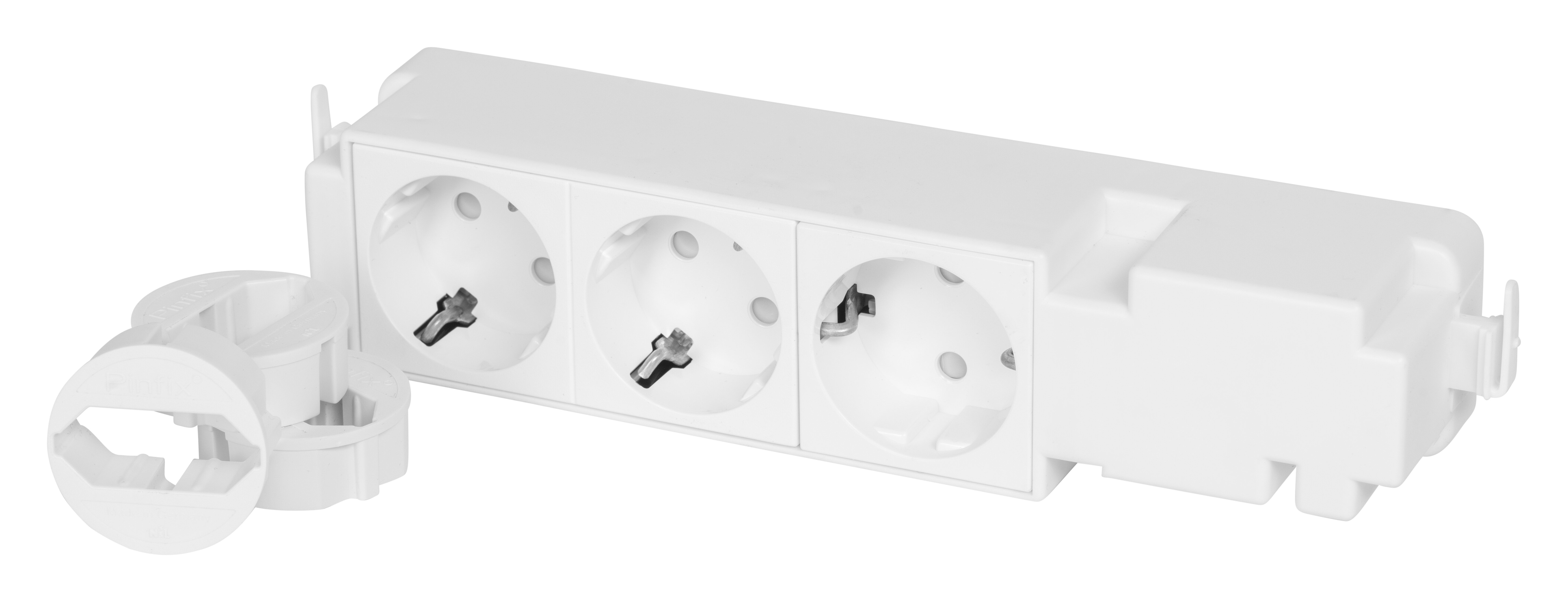Stopcontact voor AP/UP/HW verdeler 3-voudig