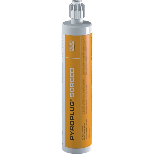 Brandwerende vuller in patroon 310ml, bruin