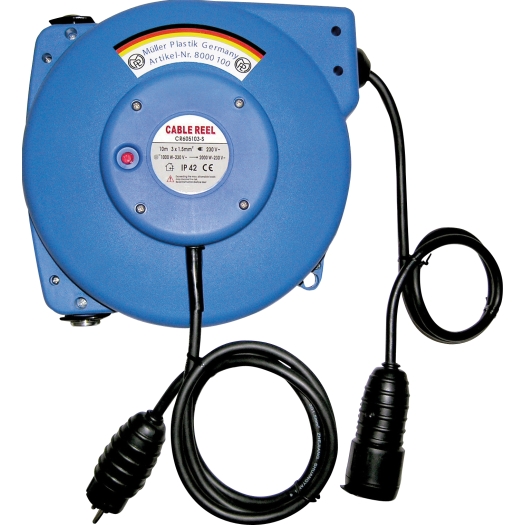 Muurhaspel 3G2,5 mm² 10 meter
