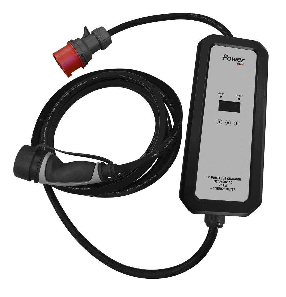 Ratio Mobiele autolader PowerBox CEE-T2 3x16A 5m
