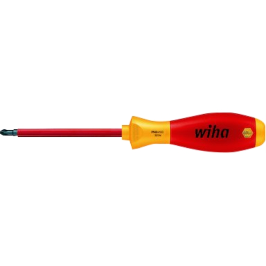 Wiha VDE kruiskopschroevendraaier Phillips PH 1, 80 mm