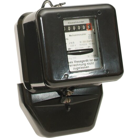 KDK Mechanische wissel- en draaistroom Kwh meter wisselstroom 10 (60) A, met protocol** en nulstand*