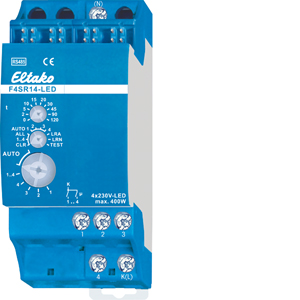 RS485-busactuator Impulsrelais 4-kanaals