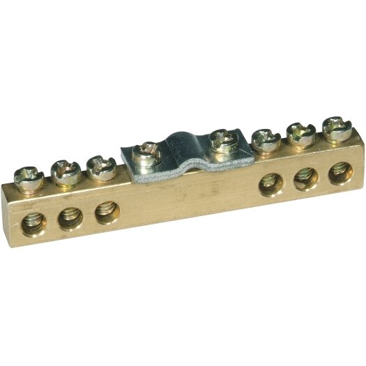 Badkamerrail 1x6-16 mm² + 6x1,5-10 mm²