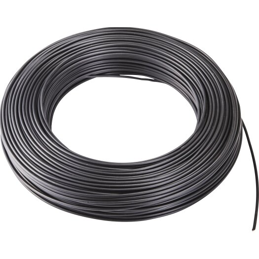 VD installatiedraad H07V-U Eca 2,5 mm² zwart