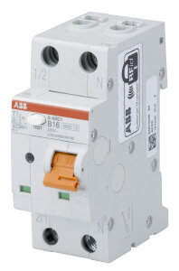 ABB brandveiligheidsschakelaar met installatieautomaat "BS/LS S-ARC1" C 20