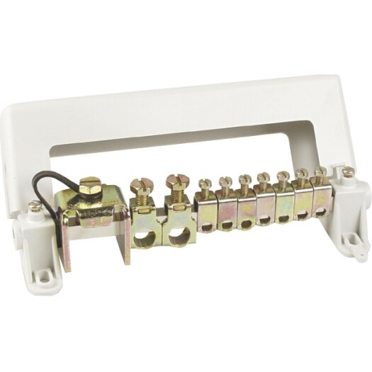 OBO potentiaalvereffeningsrail "1801" 7x2,5-25 mm² + 2x25-95 mm²