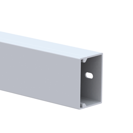 LFG 25x40, kabelgoot, met bodemperforatie, kleur: 9010, PU: 40 meter