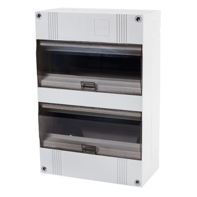 F-tronic opbouwverdeler IP30 2 x 12