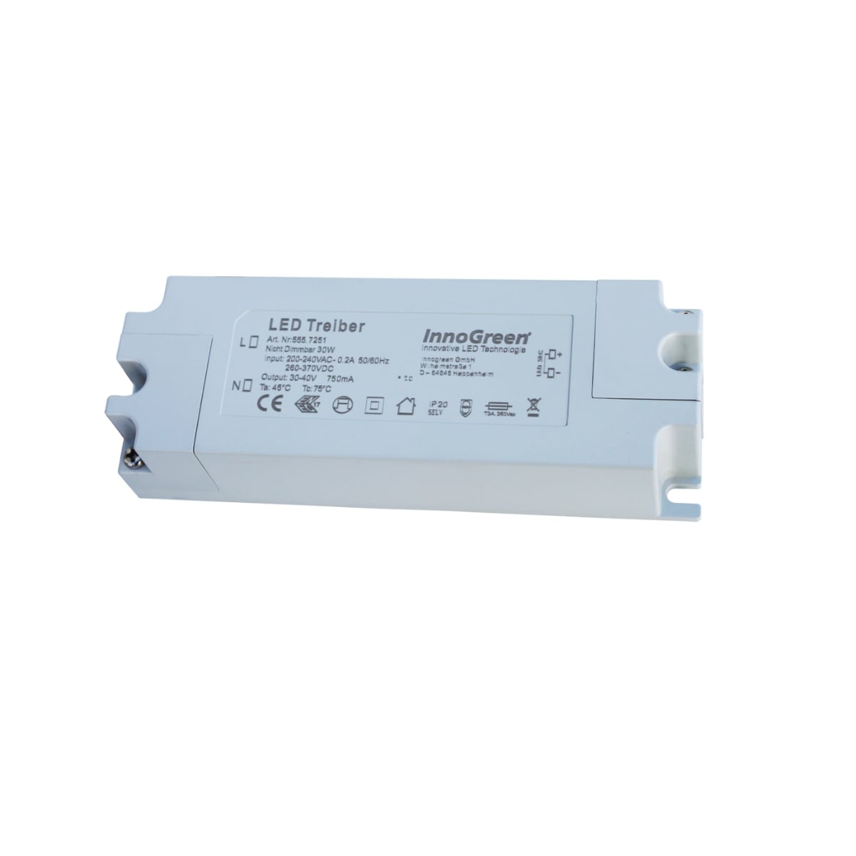 InnoGreen® LED-Paneel MULTI - driver 40 W niet dimbaar