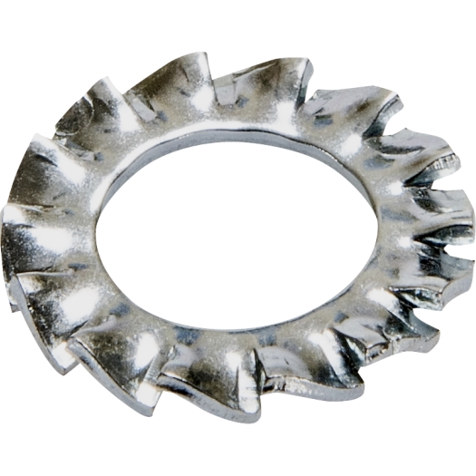 Tandveerring van buiten getand 4,3 mm