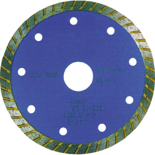 Diamanten-slijpschijven TURBO-beton TEC Ø 150 mm, sluitring 2,0 x 10,0 mm