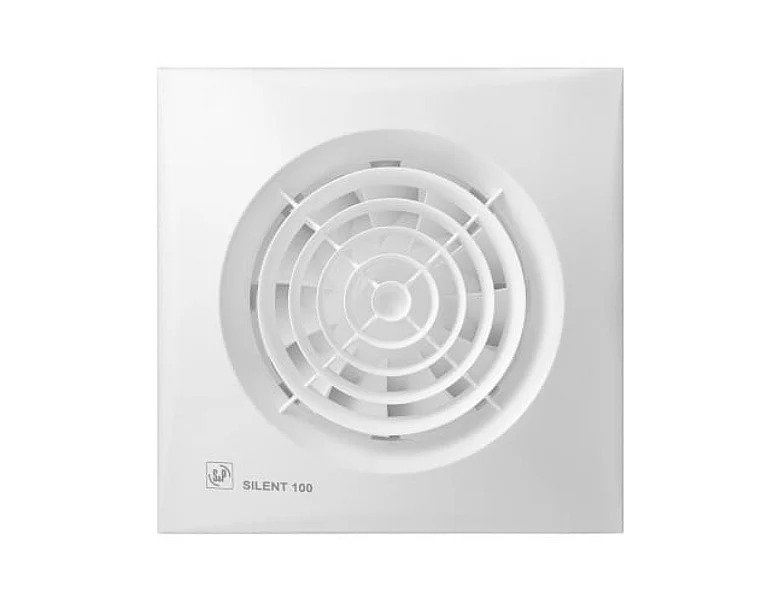 S&P SILENT 100 CZ toilet- badkamerventilator S&P SILENT 100 CZ toilet- badkamerventilator