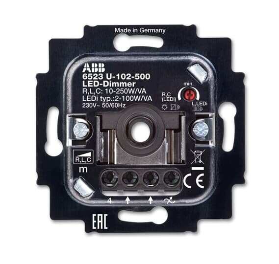 ABB inbouw inzetstukken Busch-Dimmer®
