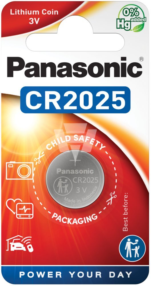 lithium knoopcellen CR- 2025