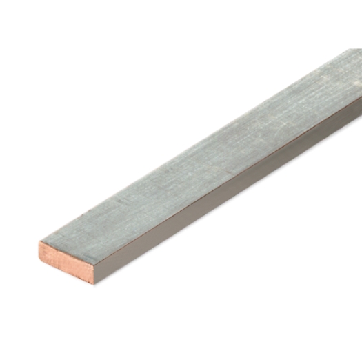 Toebehoren, rail, messing, 1000 mm