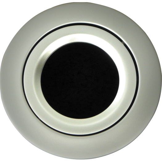 Inbouwstraler DESIGN-CLIP kantelbaar chroom mat