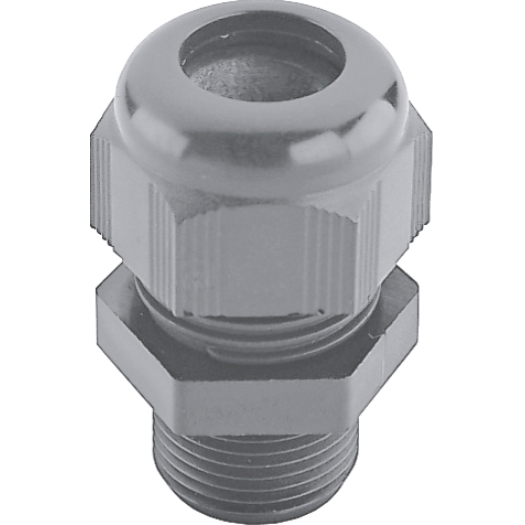 Metrisch kabelwartel schroefdraad lang - lichtgrijs M 20 x 1,5 Metrisch kabelwartel schroefdraad lang - lichtgrijs M 20 x 1,5