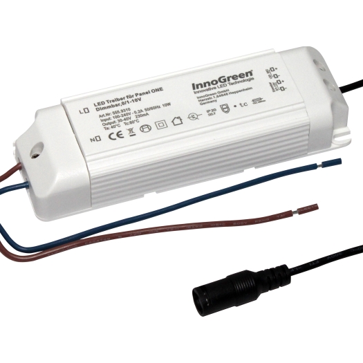 InnoGreen® LED-paneel MOON - driver 10 W 0-10 V dimbaar