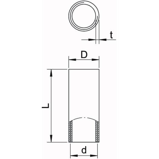 Aluminium verbindingsbus met schroefdraad M20x1,5, aluminium