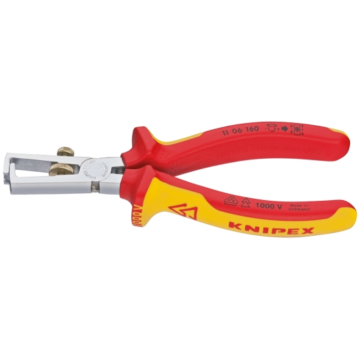 KNIPEX Tang met veiligheidsisolatie Ø 5,0 mm, instelbaar 160 mm