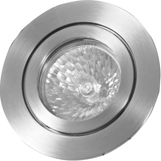 DELUNA® Edelstaal-inbouwspot V4A IP 55 vast edelstaal geborsteld