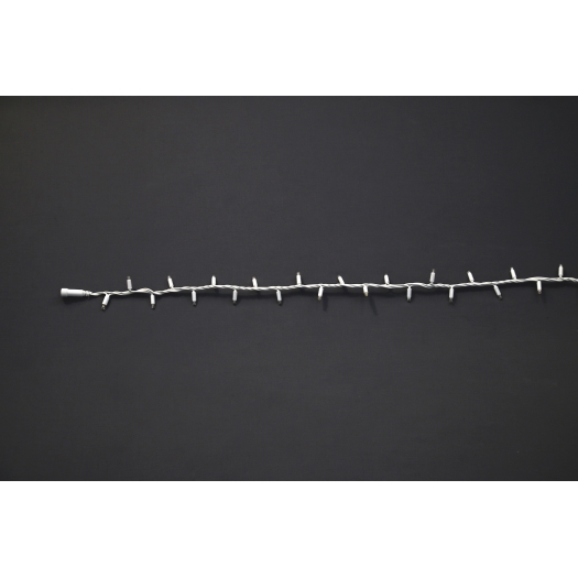 LED StringLite 160 LED warm wit, heldere kap, 8m