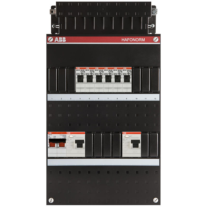 ABB groepenkast Hafonorm 1 fase 6 groeps  - HAD3333-22+H42