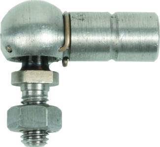 Hoekverbinding links DIN 71802 vorm CS, blanco, Hoekverbinding CS 10 LINKS