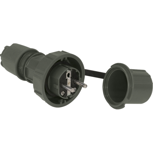 SIROX waterdichte stekker, olijfgroen, IP66/68 SIROX waterdichte stekker, olijfgroen, IP66/68