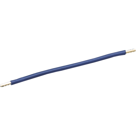 Bedradingsbrug beide zijden met 11 mm adereindhuls 6 mm² blauw 480 mm