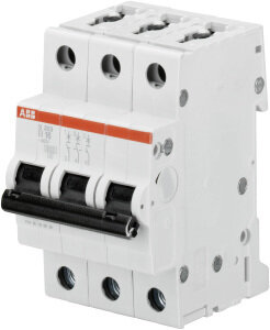 ABB Installatieautomaat 3-polig "S203" B, 10 A