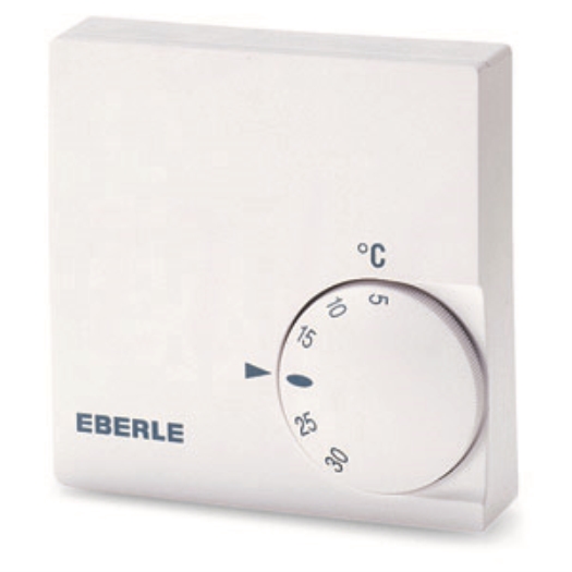 Ruimteregelaar, 5-30C, AC 230V, 1 We, 10/5 A