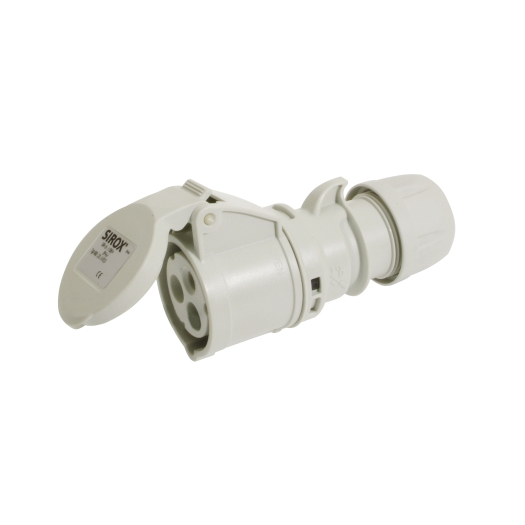 SIROX CEE-contrastekker 16 A, 3-polig, 230 V, 1 h, IP 44 SIROX CEE-contrastekker 16 A, 3-polig, 230 V, 1 h, IP 44