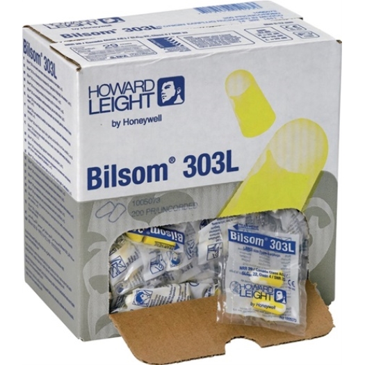 Gehoorbeschermingspluggen Bilsom 303L EN 352-2 (SNR)=33 dB 200 zakjes/verdeeldoos