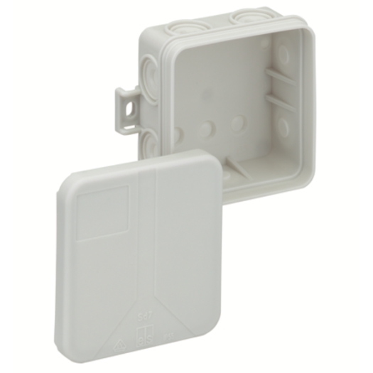 Aansluitdoos Sd 7-L 75x75x37 mm, grijs