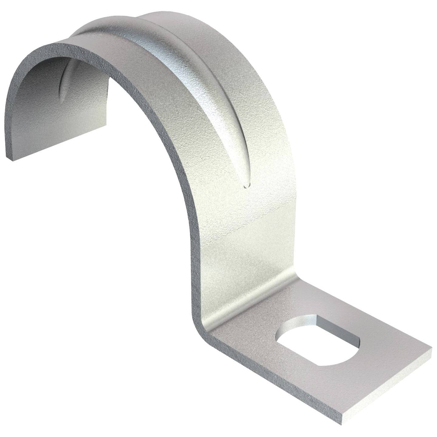 Bevestigingsklem met één voetje 10mm, St, G