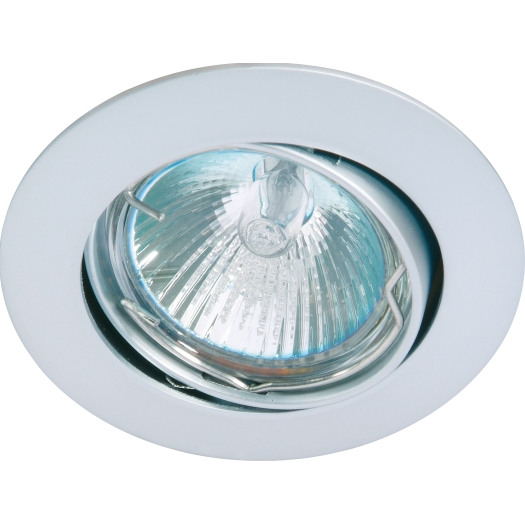 DELUNA® Aluminium-inbouwspot ALU kantelbaar chroom mat