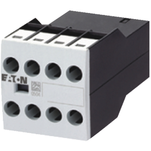 Hulpschakelmodule, 2 NO + 2 NC-contacten, opbouw, schroefaansluiting