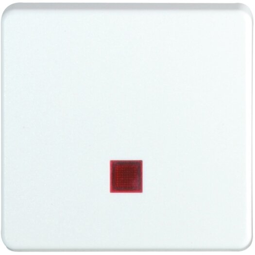 OPUS® AQUA bedieningselementen met rode lens helder wit
