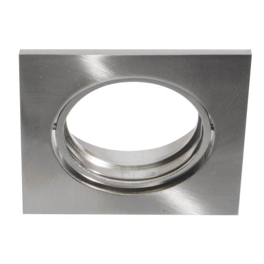 Inbouwstraler DESIGN-CLIP-VIERKANT kantelbaar antiek messing