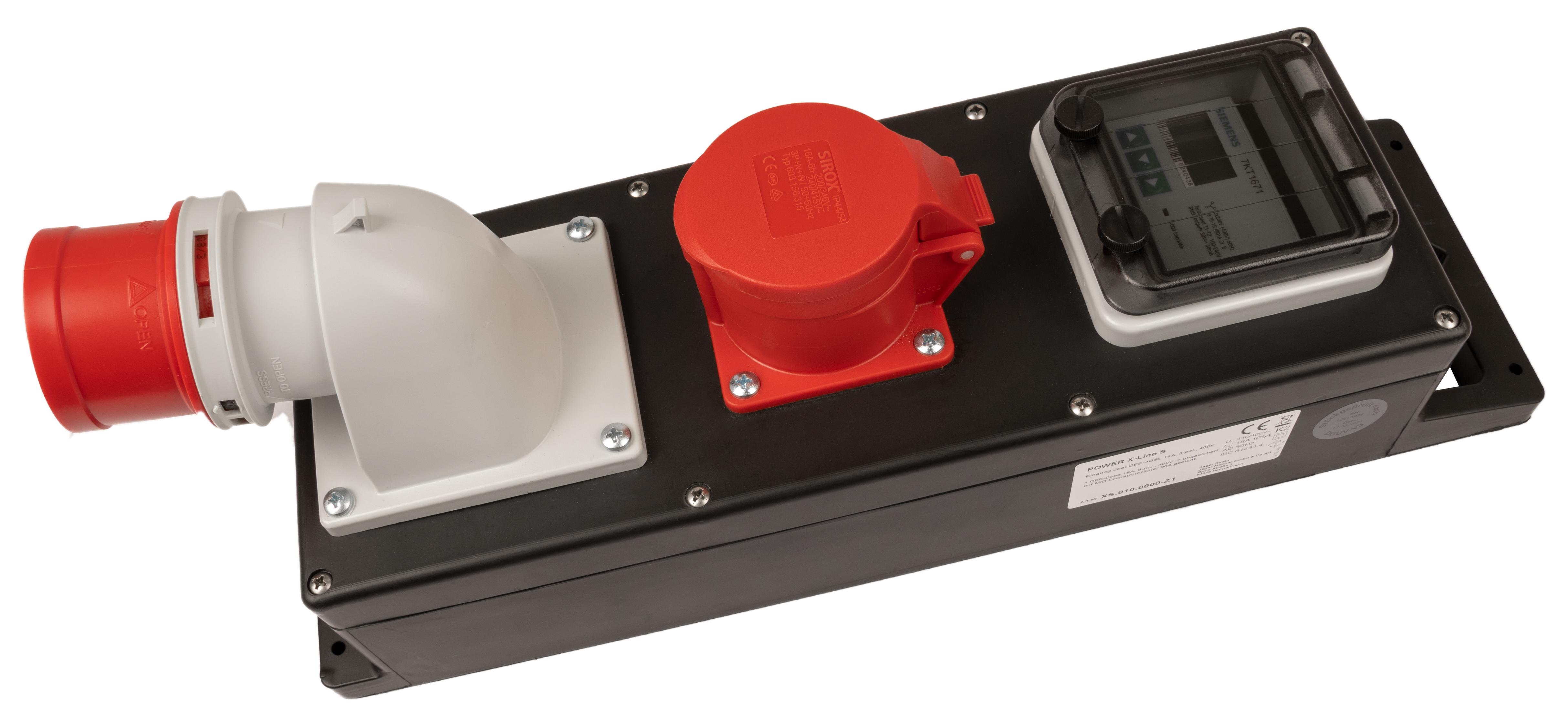 POWER X-Line S CEE-AGSt. 16A, 400V, 5p MID driefasenmeter gekalibreerd POWER X-Line S CEE-AGSt. 16A, 400V, 5p MID driefasenmeter gekalibreerd