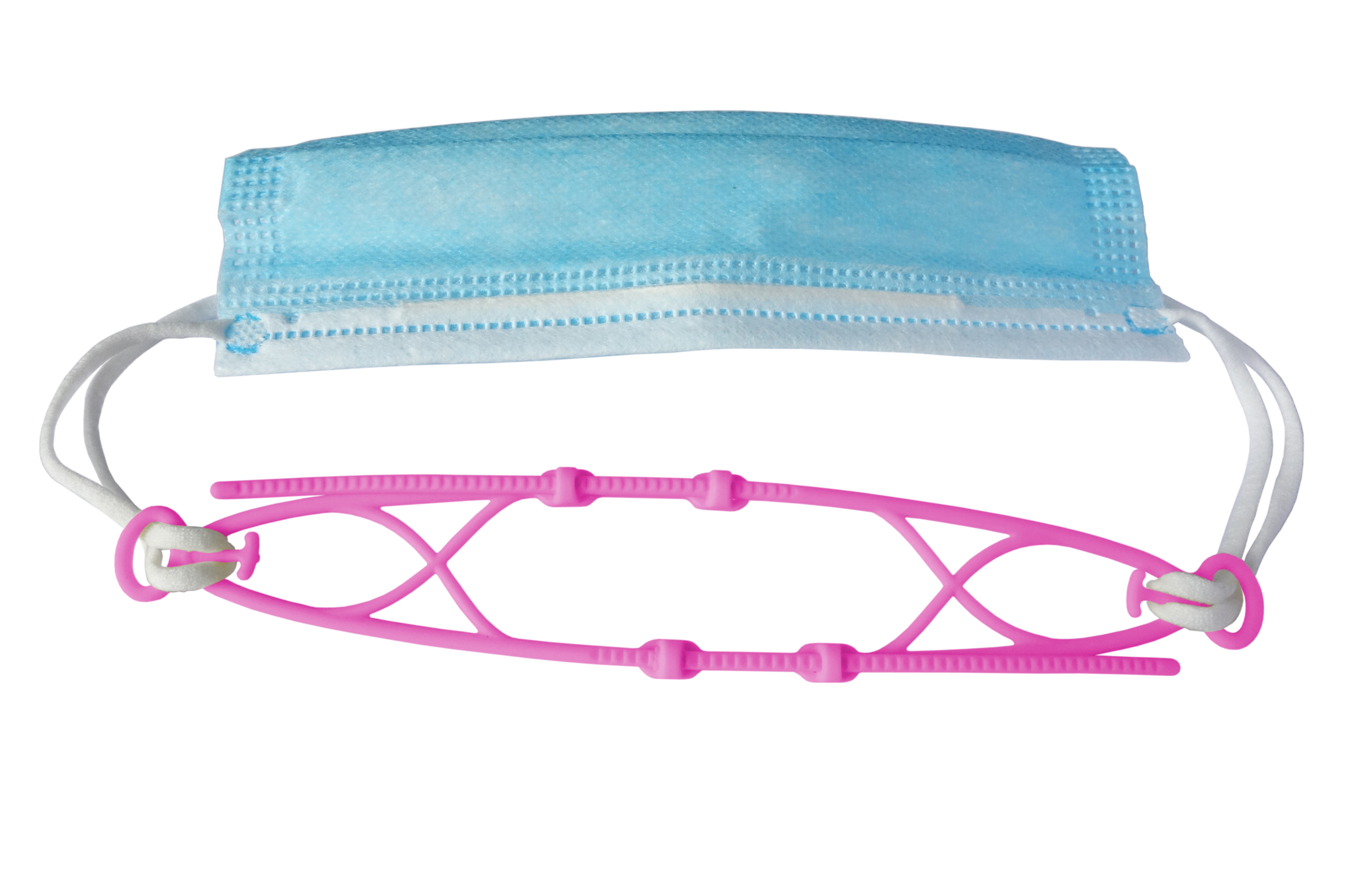 Maskerhouder Comfort-Fix roze (vergelijkbaar met RAL 4003)