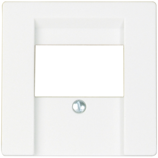 OPUS 55 afdekplaat voor USB laadcontactdoos polarwit WCD