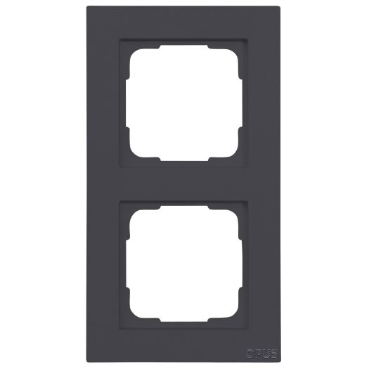 OPUS 55 Kubus afdekraam 2-voudig antraciet - zijdeglans