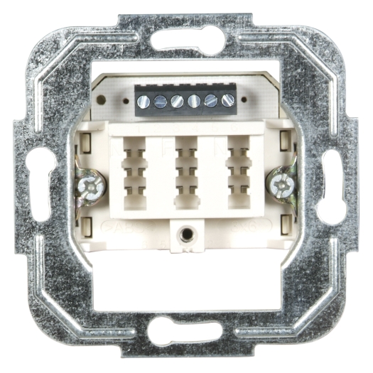OPUS® TAE-aansluitdoos 3-voudig 3 x 6 NFN-gecodeerd