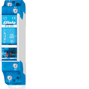 Schakelrelais 12V DC. 1 maakcontact 16A/250V AC