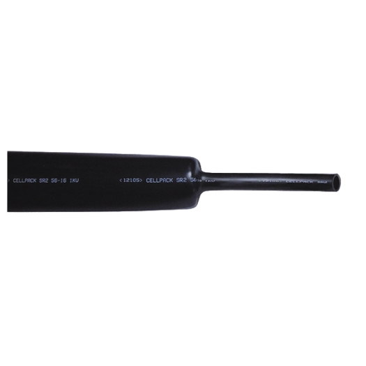 Krimpkous met lijm SRH2 - 22 - 6MM Zwart