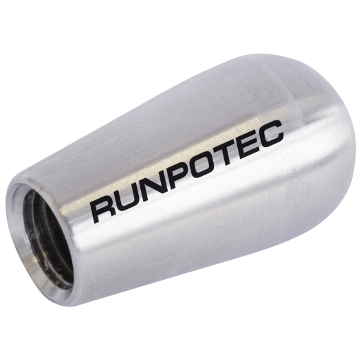 Initiële lamp Ø 20 mm roestvrij staal - RUNPOTEC schroefdraad RTG Ø 12 mm